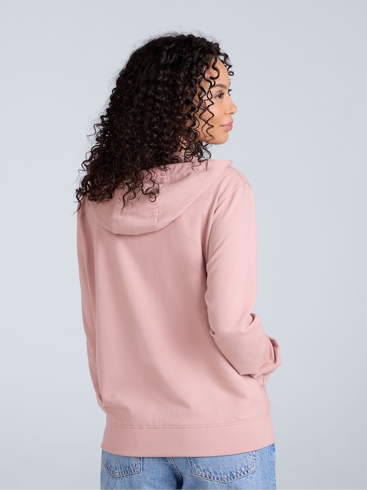 Rosa - Animal Womens Nikki Zip Hoodie - Imagen 2 de 10 Rosa - Animal Womens Nikki Zip Hoodie - Imagen 2 de 10