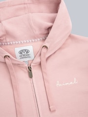 Animal Pink Womens Nikki Zip Hoodie - Image 3 of 6
