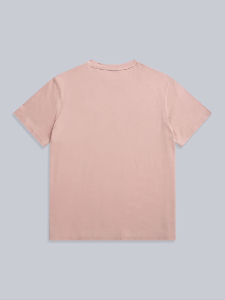 Animal Pink Mens Icon Plain 100% Cotton T-Shirt - Image 2 of 5