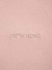Animal Pink Mens Icon Plain 100% Cotton T-Shirt - Image 4 of 5