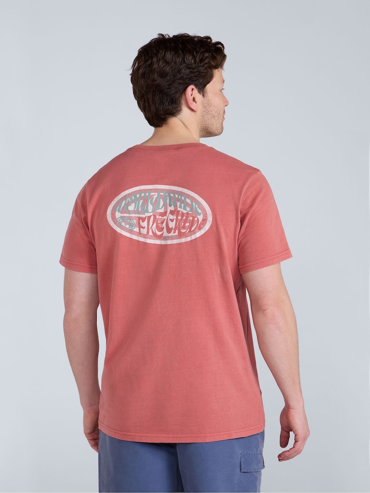 Animal Light Purple Mens Jacob T-Shirt - Image 2 of 10 Animal Light Purple Mens Jacob T-Shirt - Image 2 of 10