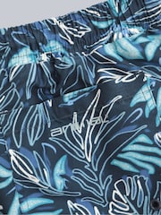 Animal Blue Mens Deep Dive Printed Quick Drying Board Shorts - Image 4 of 5