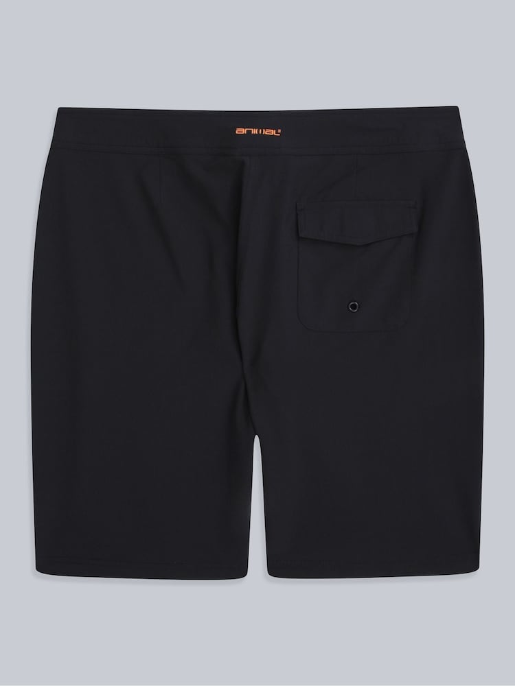 Animal Black Womens Nora Classic Quick Drying Board Shorts - Image 2 of 5