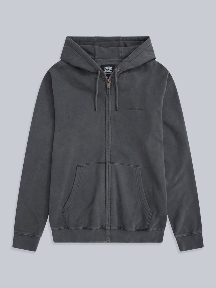 Grau - Animal Woody Hoodie mit Reißverschluss aus 100 % Baumwolle für Herren - Bild 1 von 5 Grau - Animal Woody Hoodie mit Reißverschluss aus 100 % Baumwolle für Herren - Bild 1 von 5