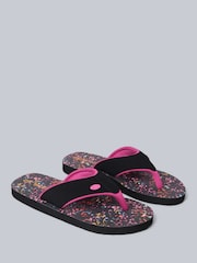 Animal French Grey Womens Swish Flip Flops - Image 1 of 5