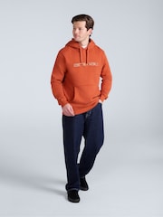 Animal Dusky Orange Mens Driver Logo Hoodie - Image 3 of 4