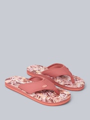 Animal Pink Womens Swish Flip Flops - Image 1 of 5