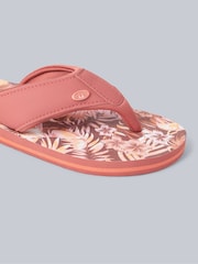 Animal Pink Womens Swish Flip Flops - Image 4 of 5