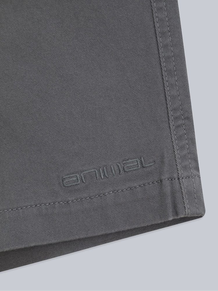 Grau - Animal Mens Westbay Chinos Shorts - Bild 5 von 5