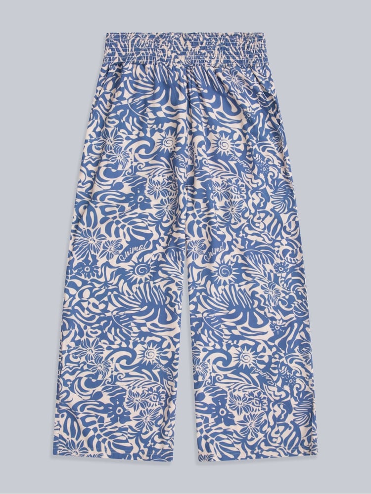 Animal Blue Women's Cropped Trousers - Image 2 of 4