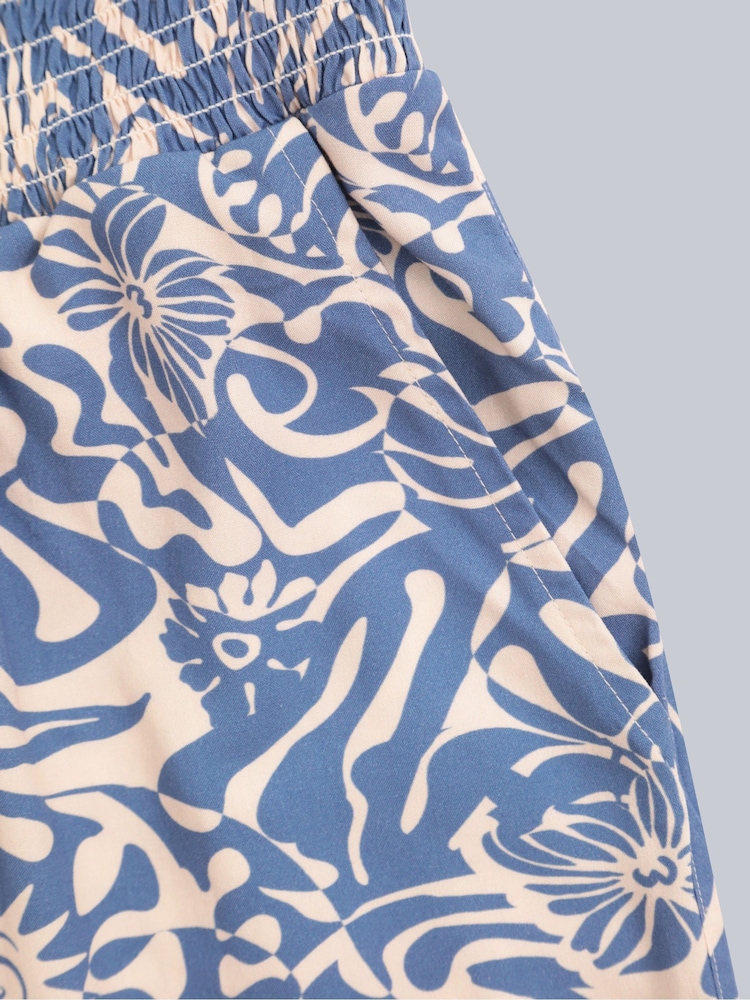 Animal Blue Women's Cropped Trousers - Image 4 of 4