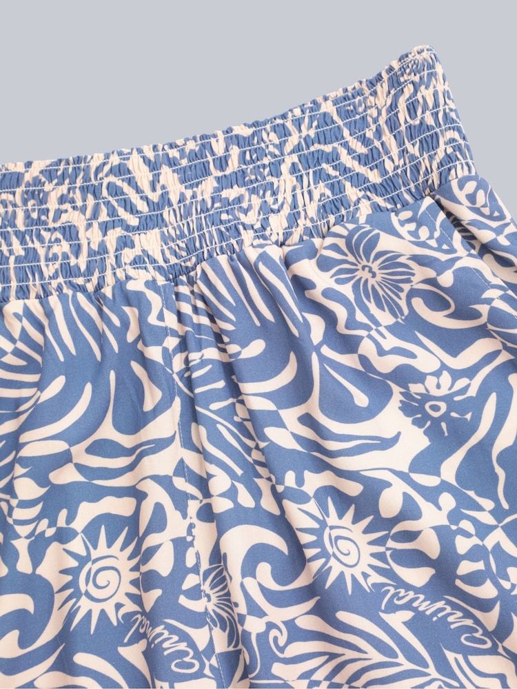 Animal Blue Women's Cropped Trousers - Image 2 of 3 Animal Blue Women's Cropped Trousers - Image 2 of 3
