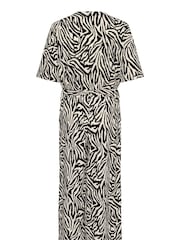 Kaffe Natural KAivanna V-Neck Cropped Jumpsuit - Image 5 of 5