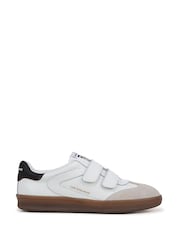 Sam Edelman Regular Fit Talia Lace Up White Trainers - Image 1 of 6