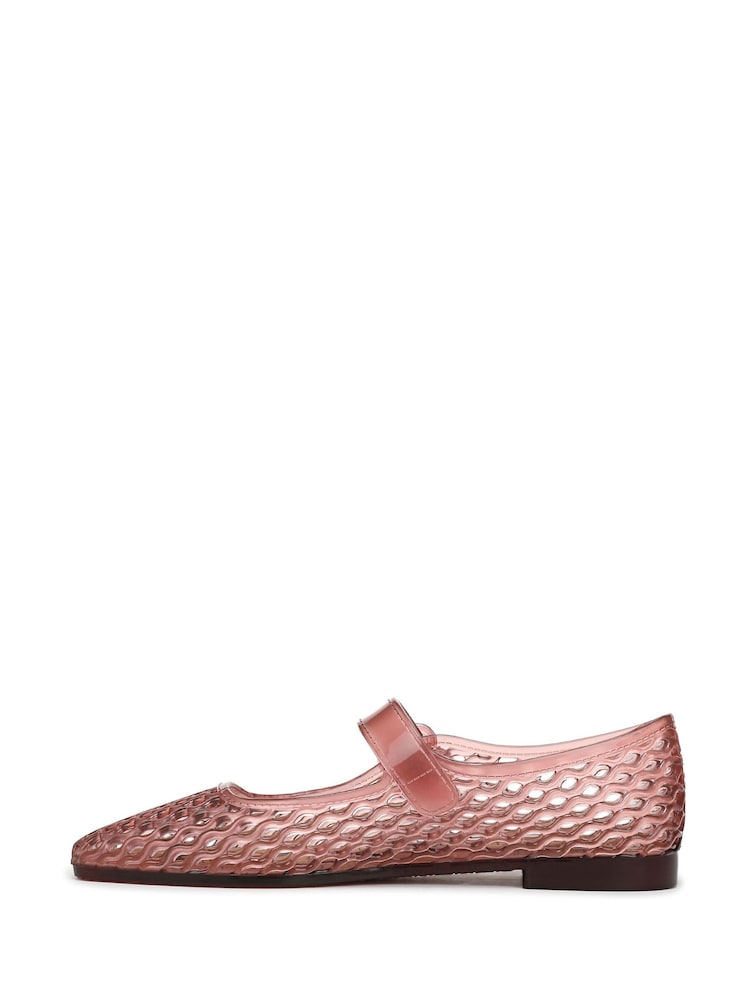 Sam Edelman Regular Fit Pink Michaela Jelly Mary Janes Shoes - Imagen 2 de 6 Sam Edelman Regular Fit Pink Michaela Jelly Mary Janes Shoes - Imagen 2 de 6