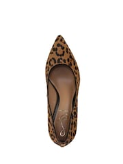 Sam Edelman Regular Fit Hazel Pointed Toe Brown Heels - Imagem 5 de 6