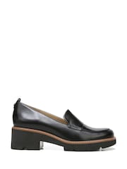 Naturalizer Wide Fit Darry Slip-On Black Loafers - Slika 1 iz 6