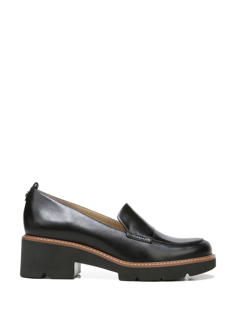 Naturalizer Wide Fit Darry Slip-On Black Loafers - Slika 1 iz 6