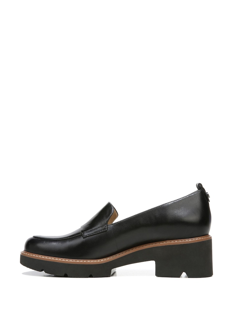 Naturalizer Wide Fit Darry Slip-On Black Loafers - Slika 2 iz 6