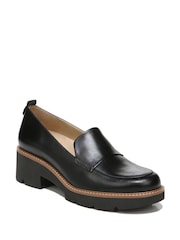 Naturalizer Wide Fit Darry Slip-On Black Loafers - Slika 3 iz 6
