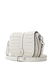Moda in Pelle Alani Whipstitch Saddle Cross-Body Bag - Image 2 of 4