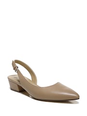 Naturalizer Wide Fit Banks Brown Slingback Shoes - Image 3 of 6