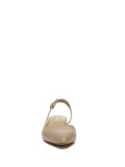 Naturalizer Wide Fit Banks Brown Slingback Shoes - Image 4 of 6