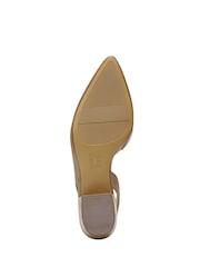 Naturalizer Wide Fit Banks Brown Slingback Shoes - Image 7 of 7