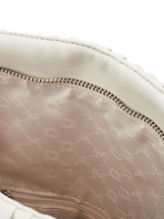 Moda in Pelle Stella Pleated Fold Over Clutch - Image 5 of 5