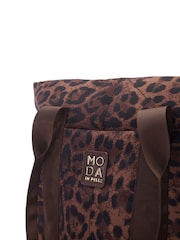 Moda in Pelle ALEXIA BAG NYLON TOTE BAG WITH POCKET DETAIL - Image 3 of 4