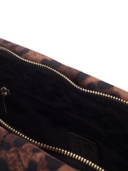 Moda in Pelle ALEXIA BAG NYLON TOTE BAG WITH POCKET DETAIL - Image 4 of 4