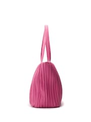 Moda in Pelle Ana Soft Pleated Tote Bag - Image 3 of 4