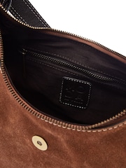Moda in Pelle Alice Bag Shoulder Bag With Tassle Detail - Image 4 of 4