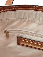 Moda in Pelle Natural Arla Raffia Tote Bag - Image 3 of 4