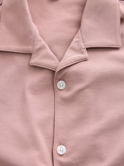 Pink/Blue/Sage Green Short Sleeve Pique Shirts 3 Pack - Image 12 of 12