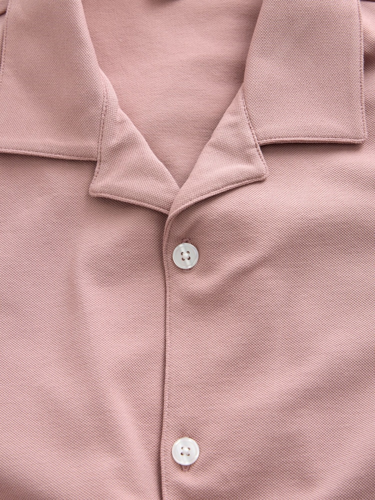 Pink/Blue/Sage Green Short Sleeve Pique Shirts 3 Pack - Image 12 of 12
