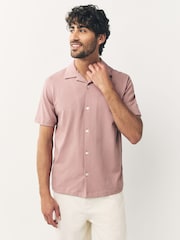Pink/Blue/Sage Green Short Sleeve Pique Shirts 3 Pack - Image 4 of 9