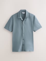 Pink/Blue/Sage Green Short Sleeve Pique Shirts 3 Pack - Image 6 of 9
