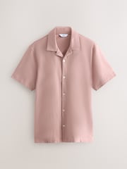 Pink/Blue/Sage Green Short Sleeve Pique Shirts 3 Pack - Image 7 of 9