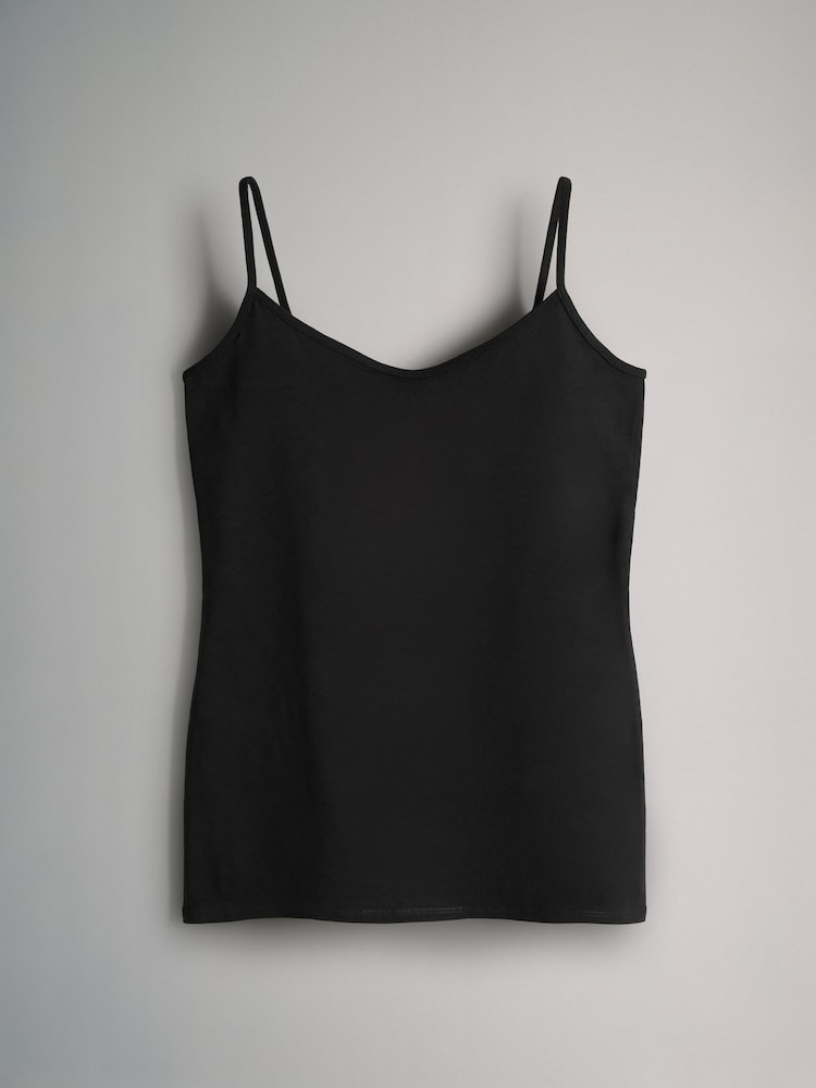 The Set 3 Pack Multi Style Jersey Essential Long Sleeve T-Shirt and Cami Vest Set - Imagem 2 de 6