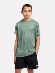 New Balance Green Kids Athletics T-Shirt - Image 1 of 9
