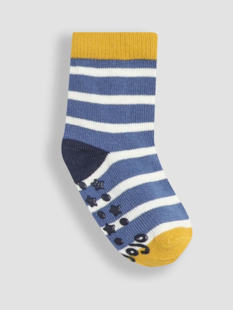 JoJo Maman Bébé Navy 3-Pack Socks - Image 4 of 4 JoJo Maman Bébé Navy 3-Pack Socks - Image 4 of 4