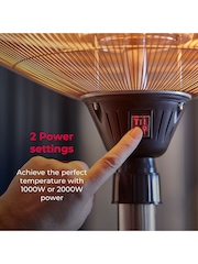 Tower Stainless Steel Free Standing Patio Heater - Image 4 of 6