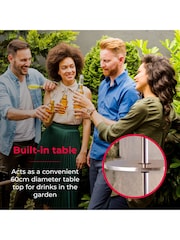 Tower Stainless Steel Free Standing Patio Heater - Image 5 of 6