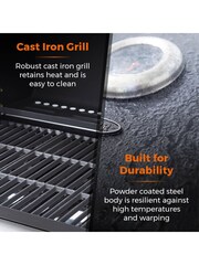Tower Black Goucho Six Burner Gas BBQ - Image 4 of 6