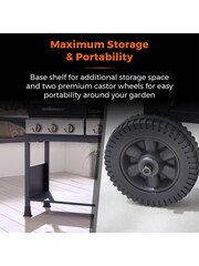 Tower Black Goucho Six Burner Gas BBQ - Image 6 of 6