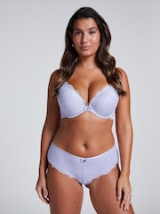 Hunkemöller Blue Marine Brazilian Knickers - Image 1 of 5