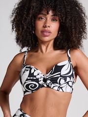 Hunkemoller Mauritius Black Bikini Top - Image 1 of 5