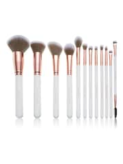 Spectrum Collections Marble Makeup Brush Set 12 Piece - Image 2 of 3
