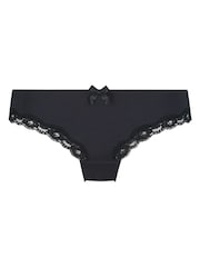 Hunkemoller Lola Brazilian Black Knickers - Image 4 of 5